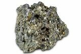 Sparkling Galena, Pyrite, and Chalcopyrite Cluster - Kosovo #358985-1